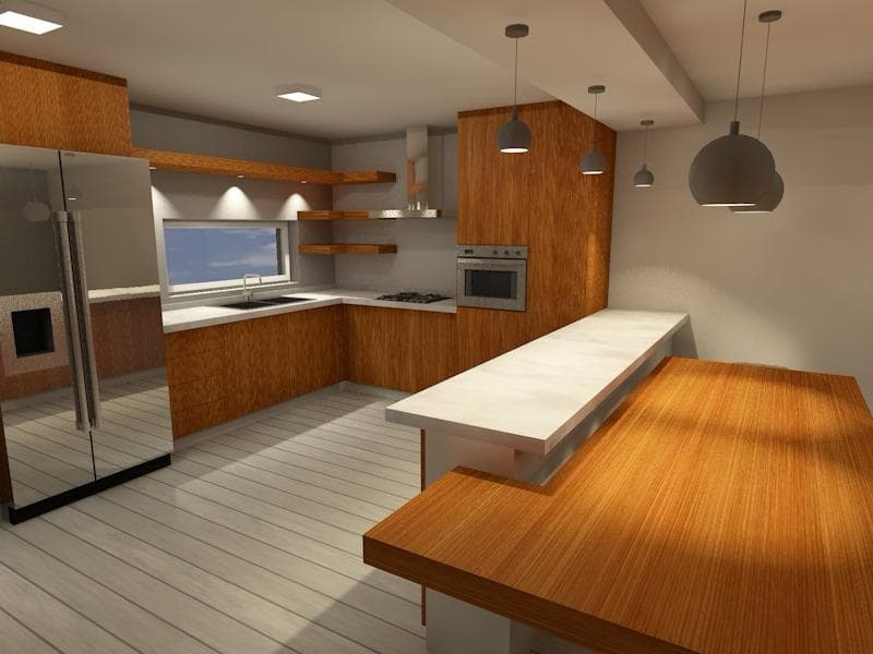 remodelacion cocina residencial Ezeiza Buenos Aires con diseno moderno